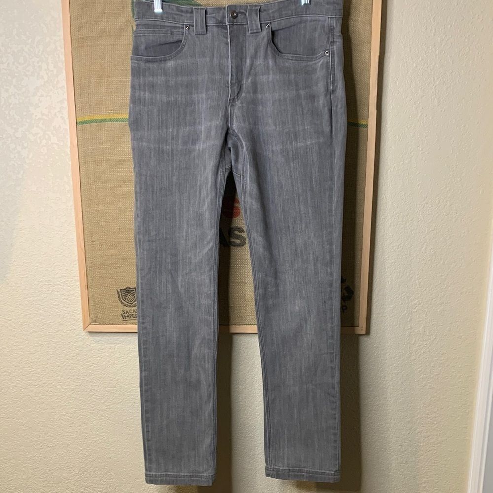 Duluth Trading Co Men's Straight Gray Jeans